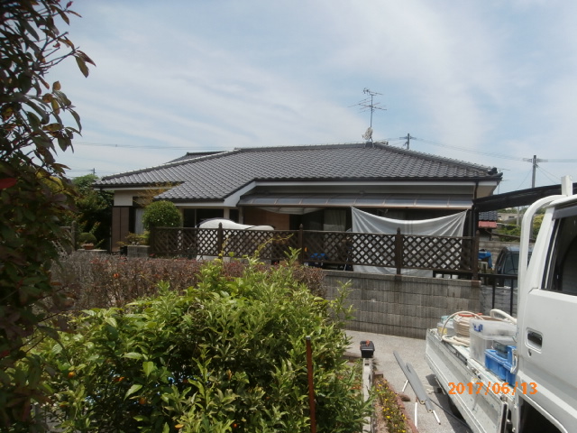エコキュート　福岡県飯塚市Ｔ邸