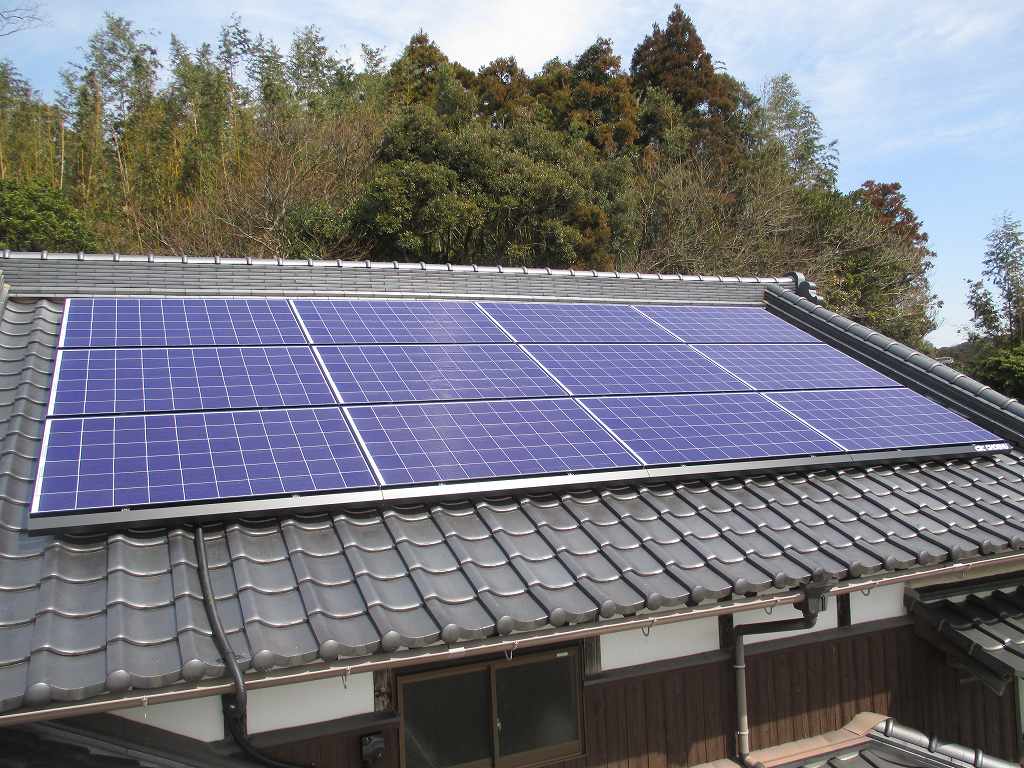 太陽光発電システム　福岡県糸島市Ｉ邸
