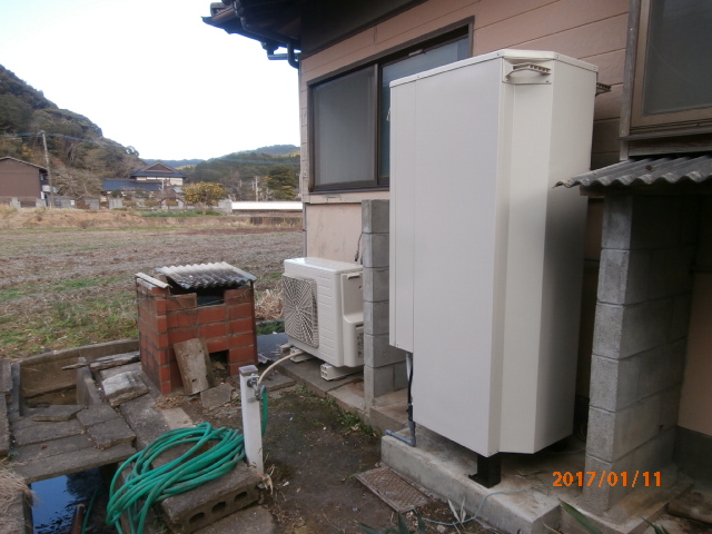 オール電化工事　佐賀県伊万里市　西薗邸