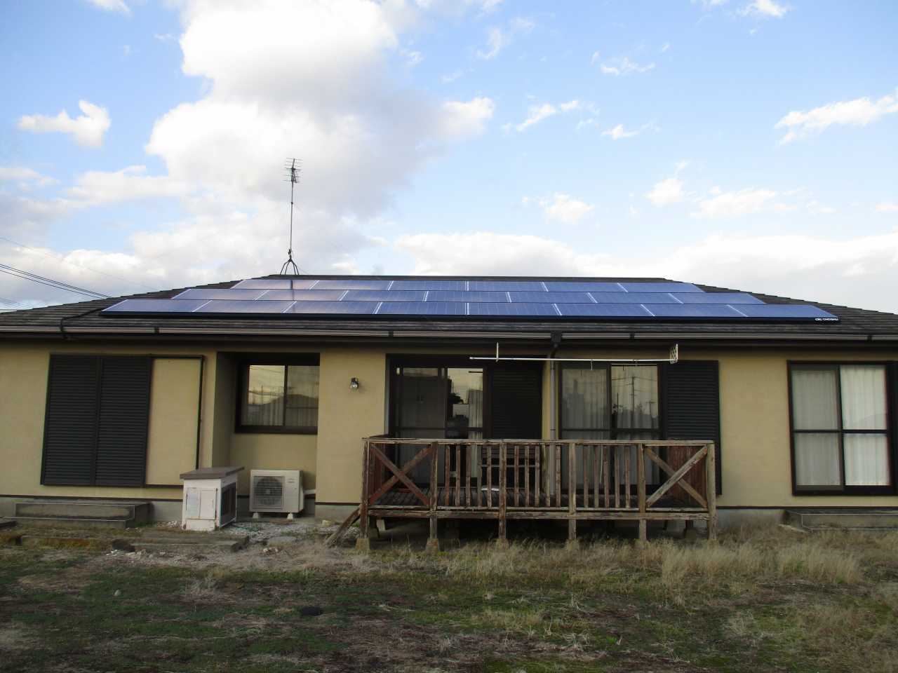 太陽光発電システム　福岡県大川市　馬渕邸