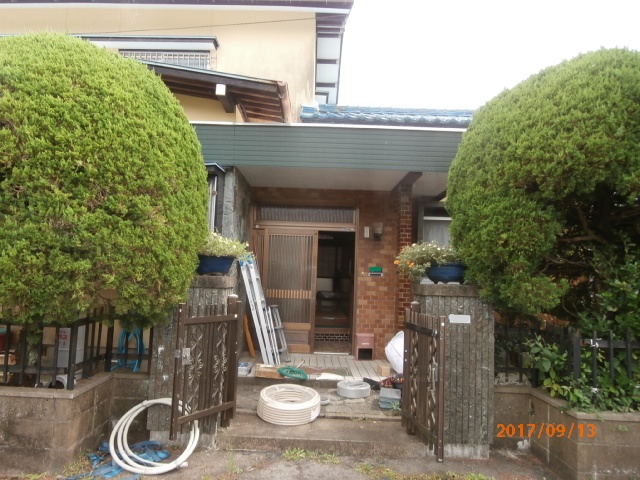 エコキュート設置工事　佐賀県西松浦郡　馬場邸
