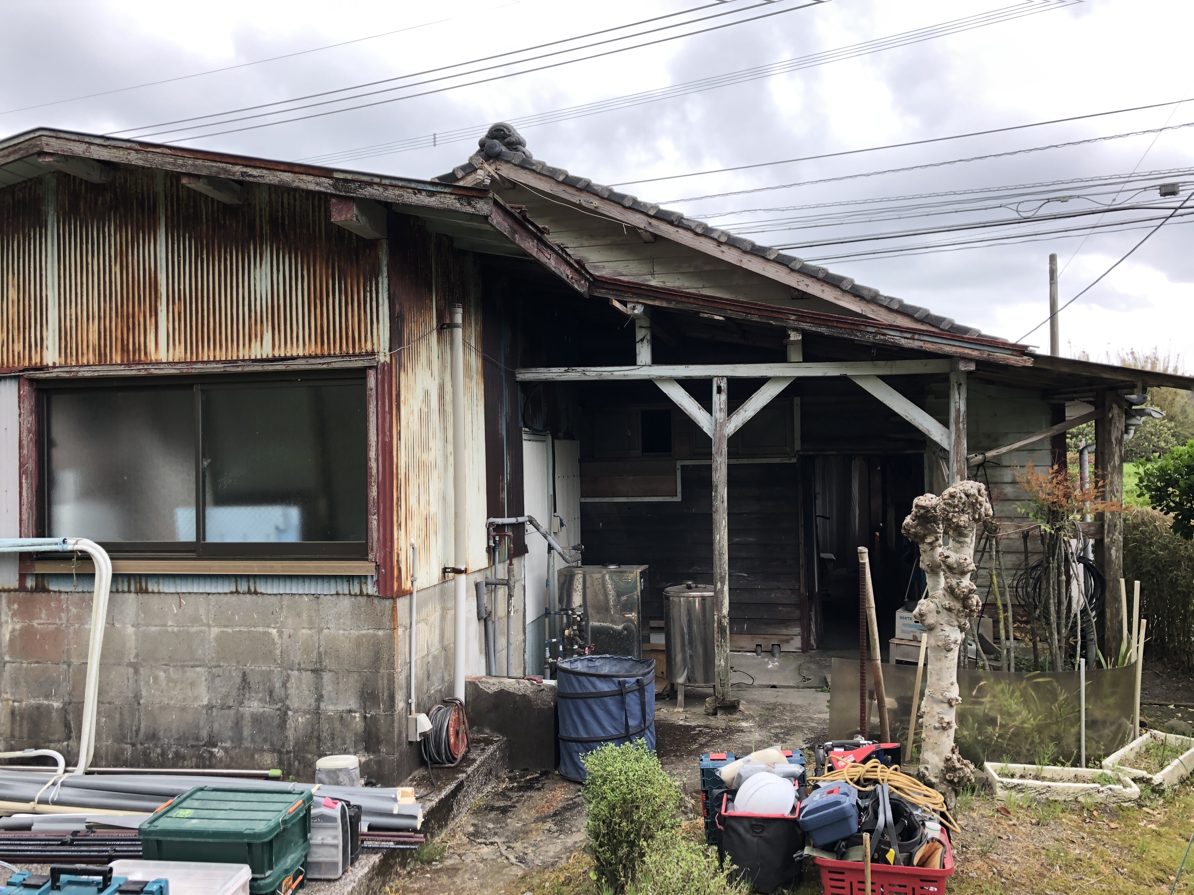 エコキュート工事　宮崎県日南市　宮川邸