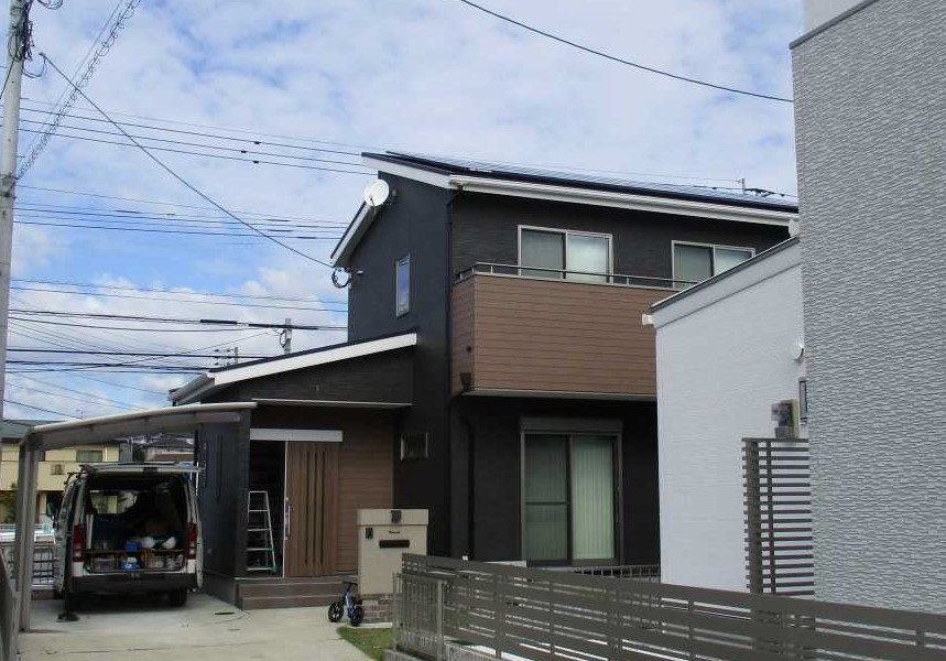 太陽光発電システム　福岡県糟屋郡　野口邸