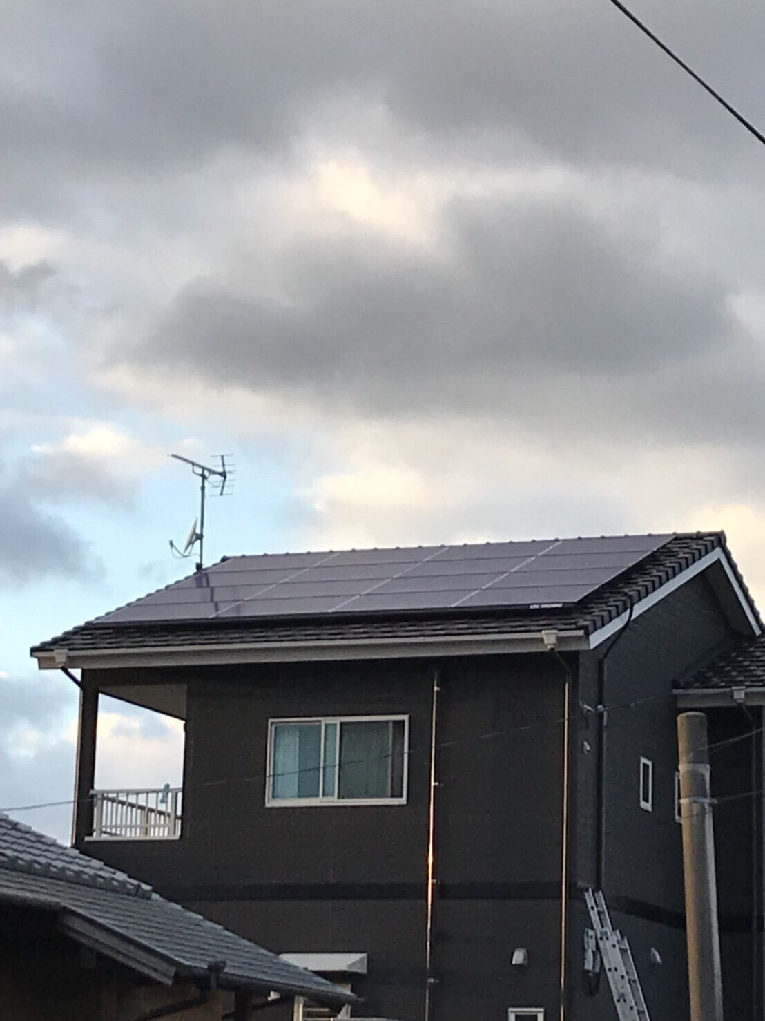 太陽光発電システム　長崎県平戸市　東丸邸