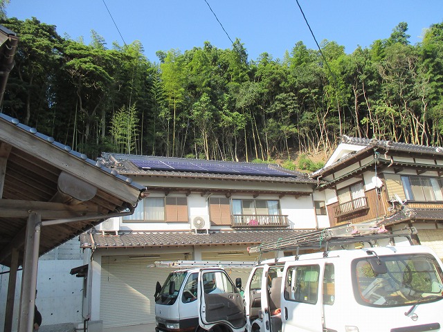 太陽光発電システム　福岡県飯塚市　田中邸