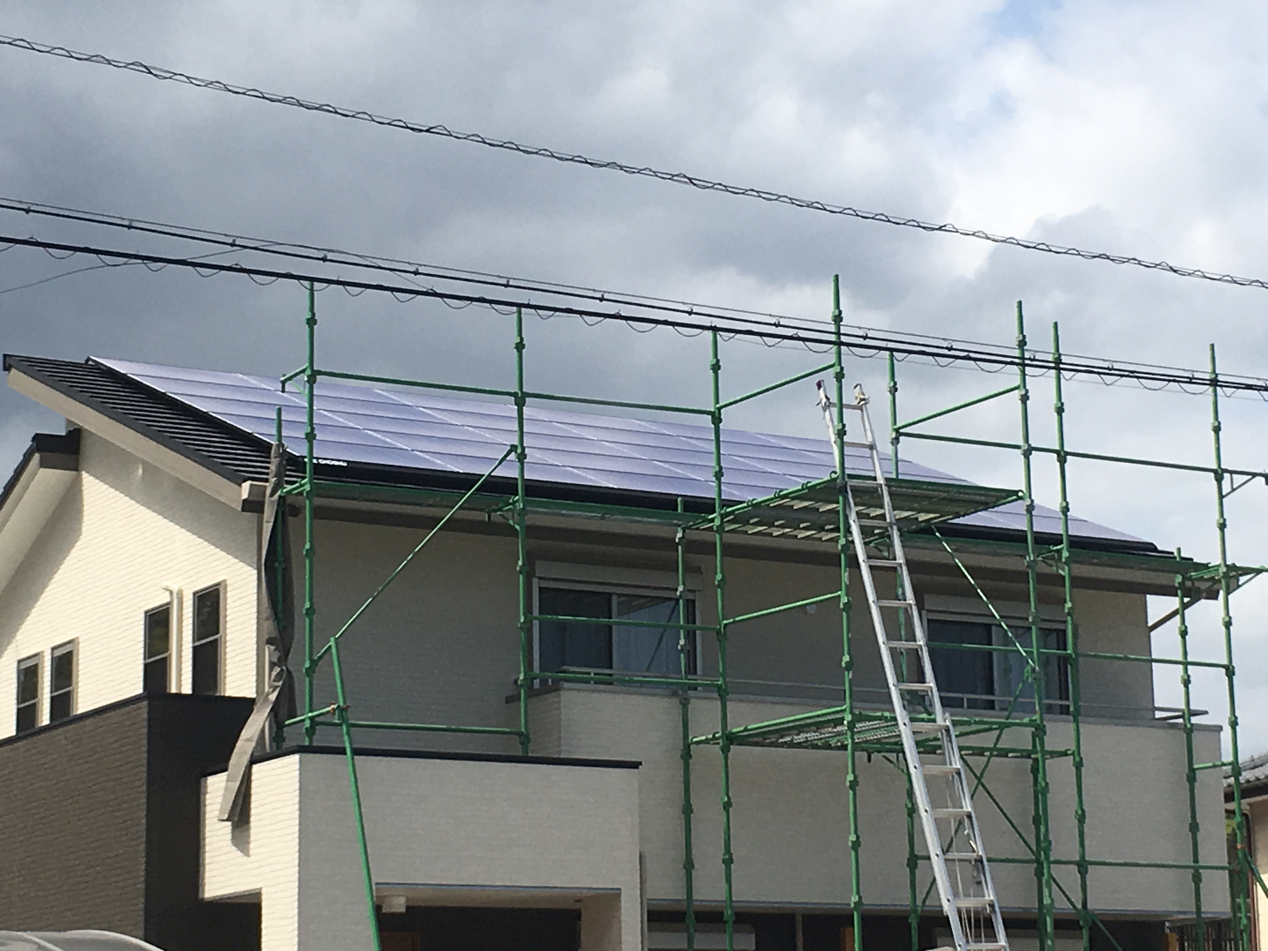 太陽光発電システム　宮崎県日南市　堀口邸