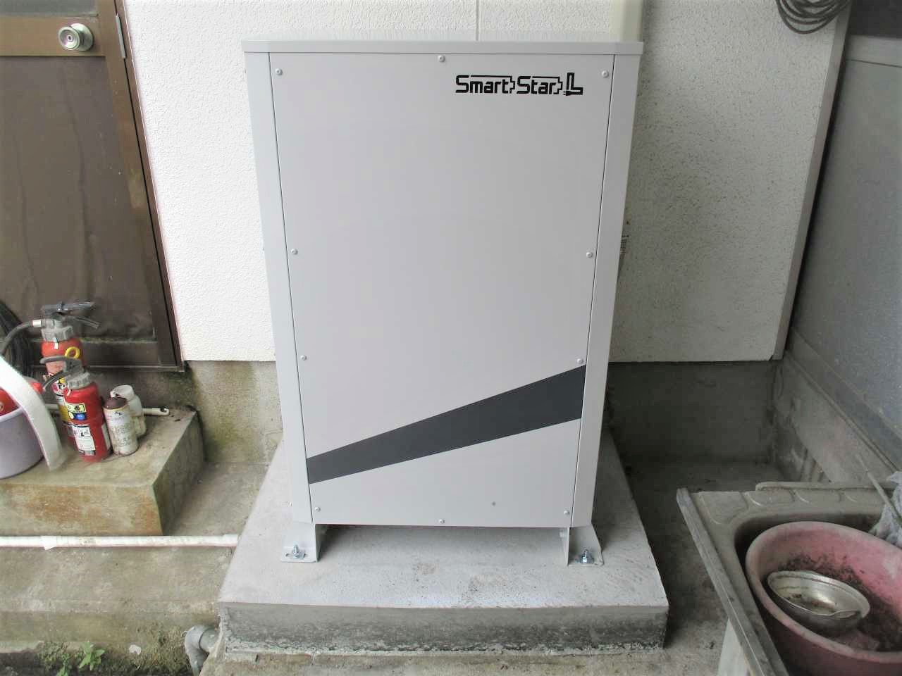 蓄電池設置工事　大分県玖珠郡　日隈邸