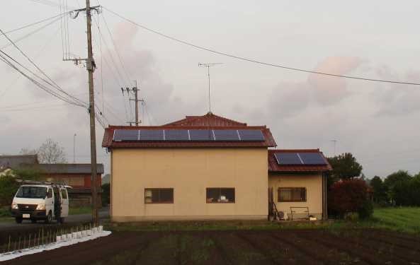 太陽光発電システム設置工事　福岡県築上郡　大森邸