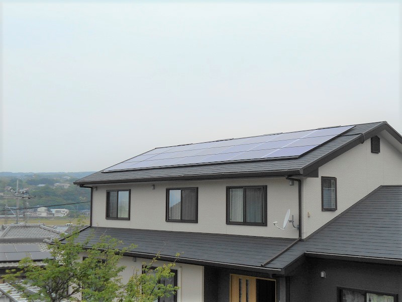 太陽光発電システム設置工事　長崎県諫早市　佐藤邸