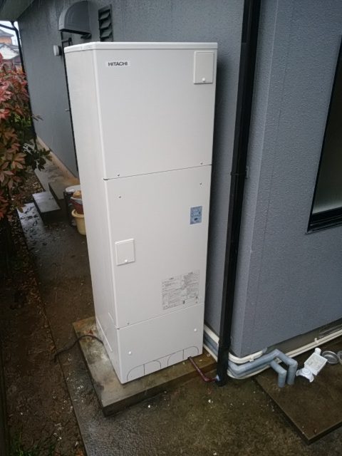 エコキュート設置工事　長崎県諫早市　中尾邸