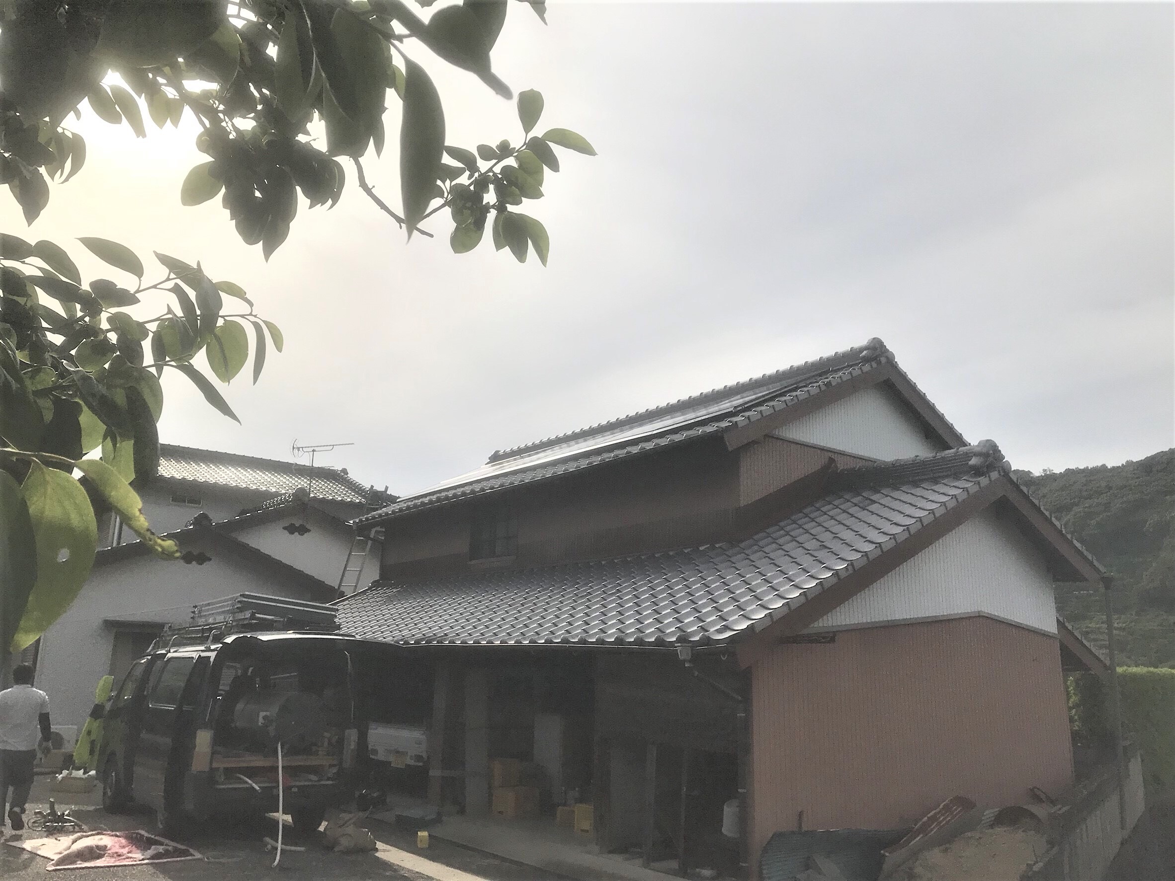 太陽光発電システム設置工事　長崎県諫早市　高屋邸