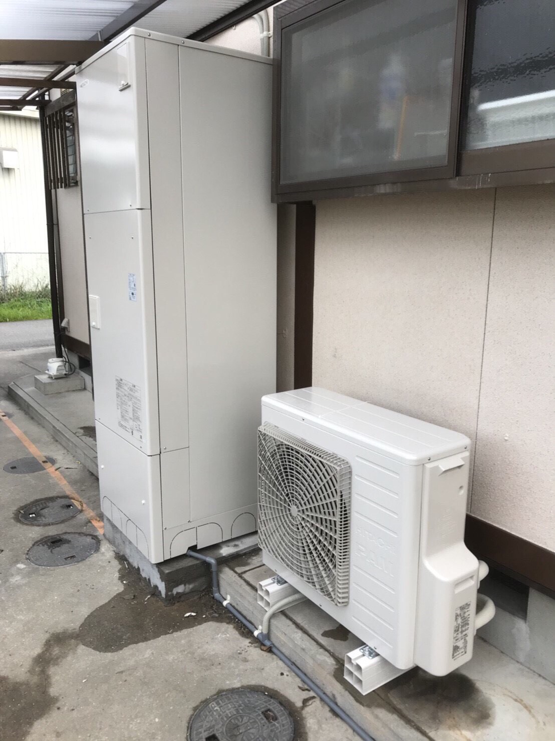 オール電化工事　大分県宇佐市　西田邸