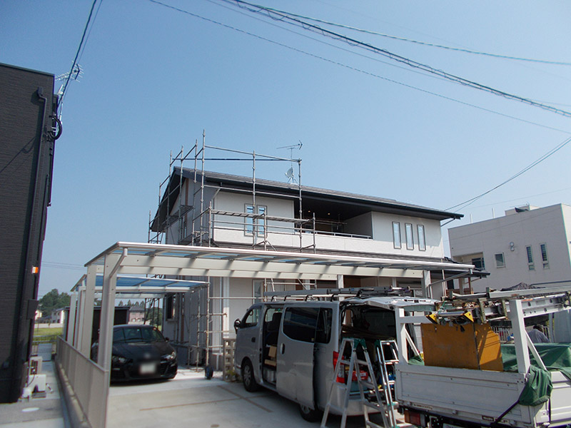 太陽光発電システム設置工事　大分県中津市　尾崎邸