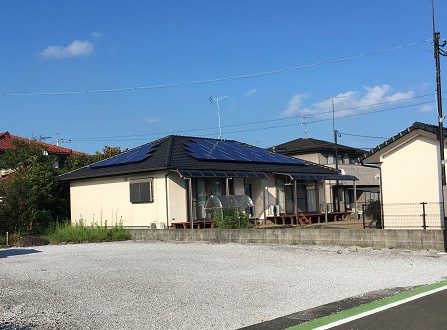 太陽光発電システム設置工事　宮崎県児湯郡　白岩邸