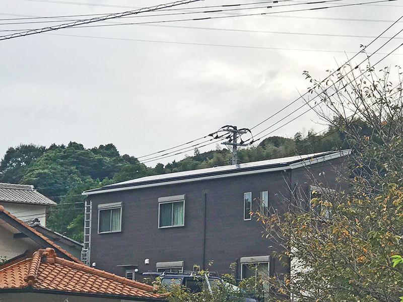 太陽光発電システム設置工事　佐賀県唐津市　杉邸