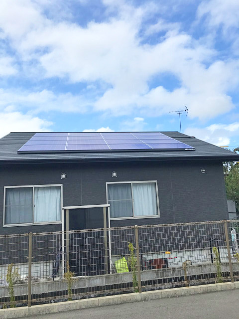 太陽光発電システム設置工事　宮崎県宮崎市　Ｙ邸