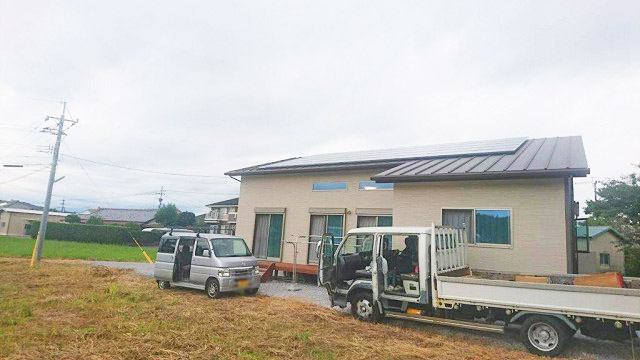 太陽光発電システム設置工事　宮崎県児湯郡　甲斐邸