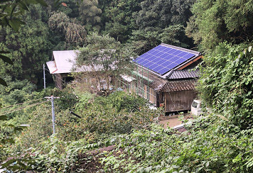 太陽光発電システム設置工事　宮崎県西都市　濱砂邸