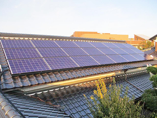太陽光発電システム設置工事｜福岡県築上郡｜井上邸