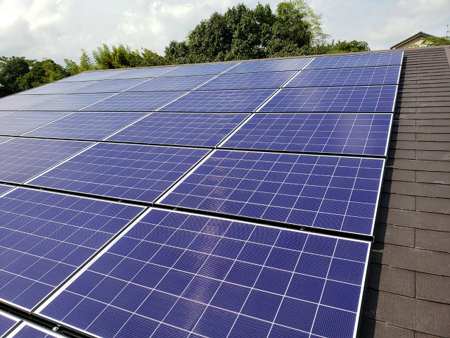 太陽光発電システム設置工事　宮崎県東諸県郡　Ｅ邸