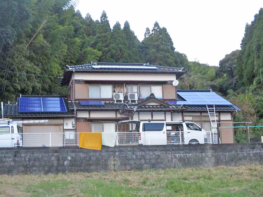 太陽光発電システム設置工事｜佐賀県唐津市｜中山邸