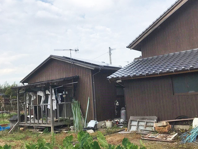 太陽光発電システム設置工事｜福岡県築上郡｜内山邸