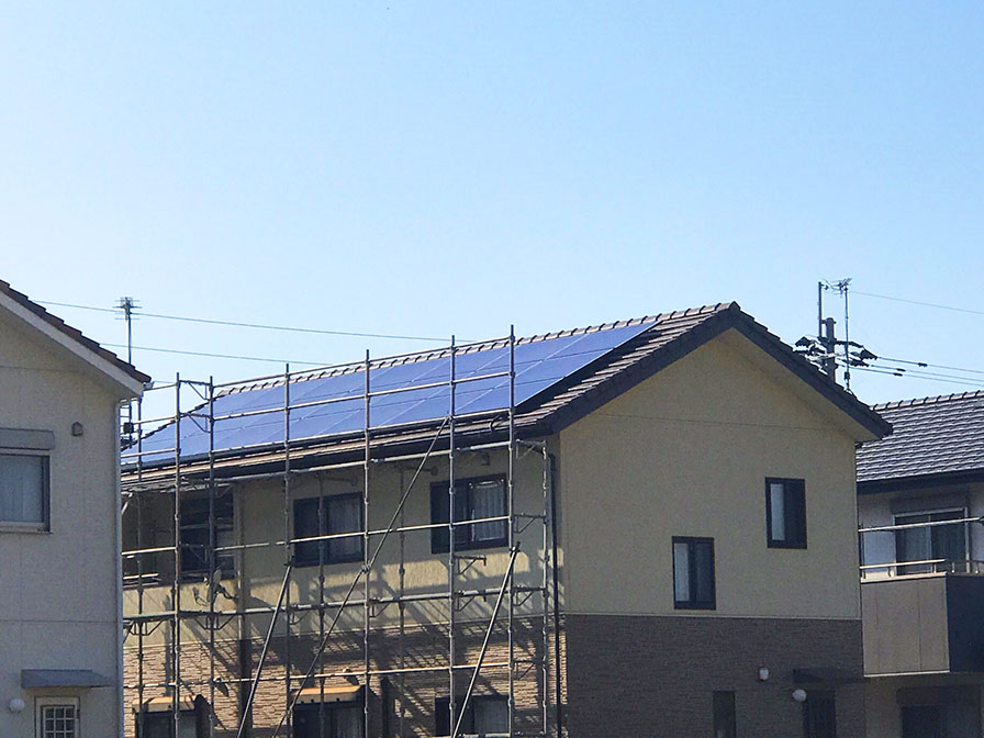 太陽光発電システム設置工事｜長崎県大村市｜田中邸