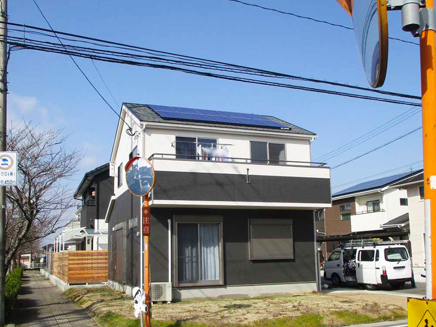 太陽光発電システム設置工事｜福岡県朝倉郡｜平田邸