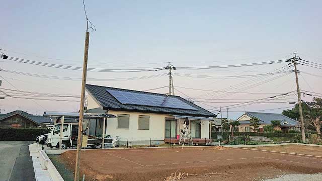 太陽光発電システム設置工事｜宮崎県宮崎市｜Ｓ邸