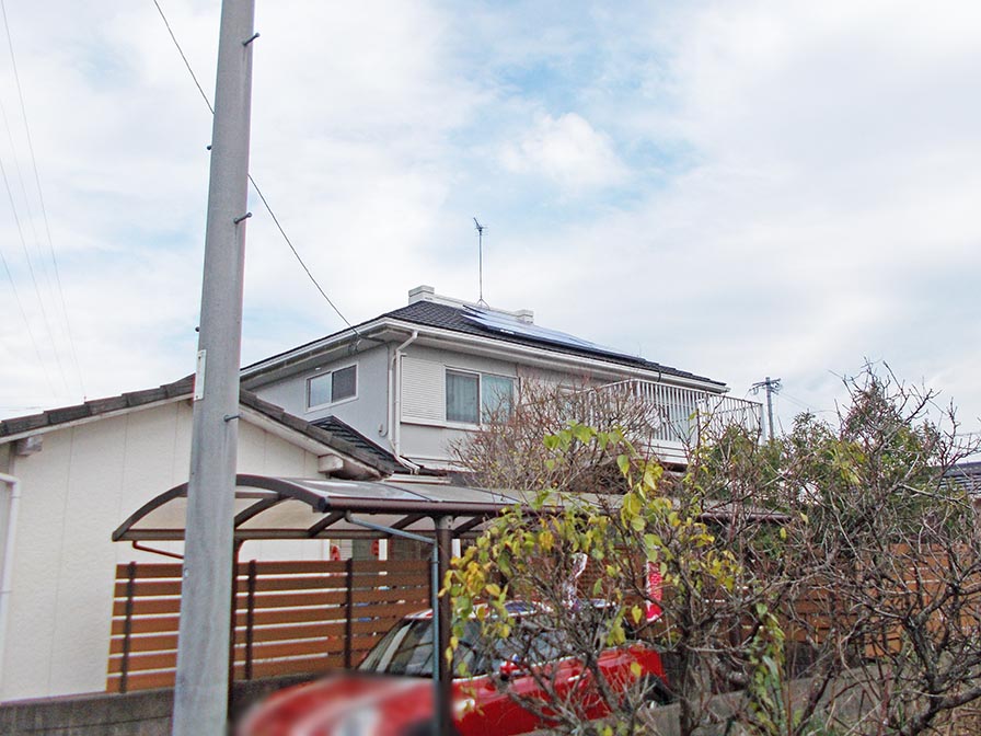 太陽光発電システム設置工事｜福岡県朝倉郡｜Ｔ様邸