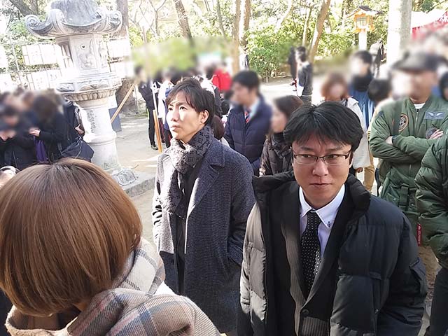 2019年　住吉神社新年参拝