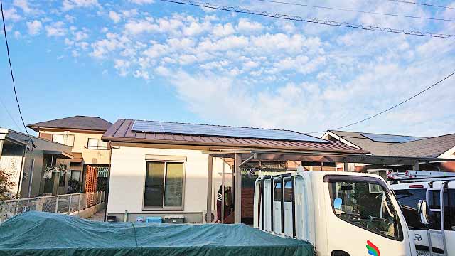 太陽光発電システム設置工事｜宮崎県宮崎市｜Ｔ様邸