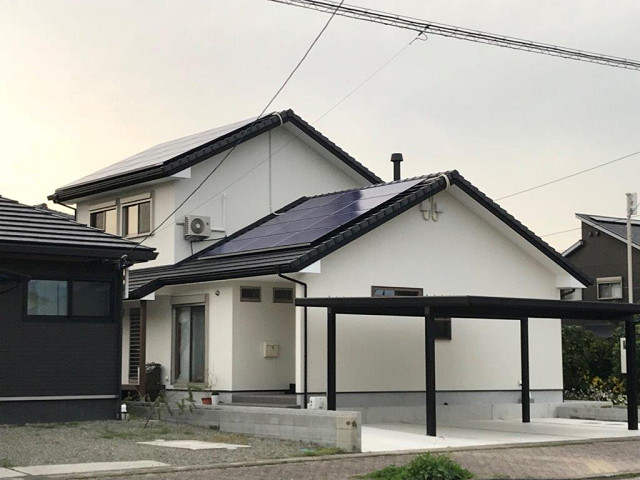 太陽光発電システム設置工事｜宮崎県日南市｜Ｙ様邸