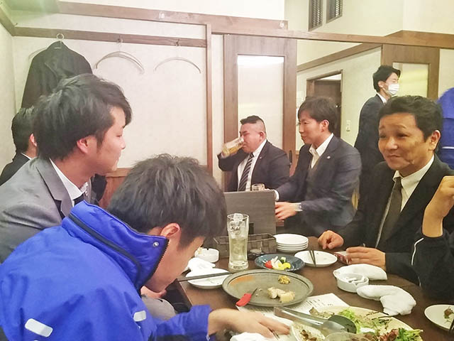 2019年2月決起会　和やかに