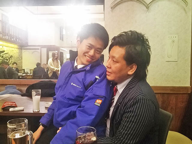 2019年2月決起会　仲良し！
