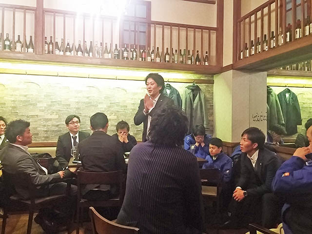 2019年2月決起会　課長の締めの挨拶