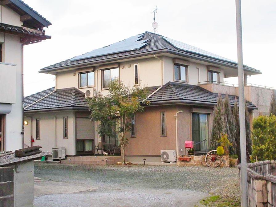 福岡県飯塚市のY様邸にてスマートスター蓄電池システムの設置工事をしました。