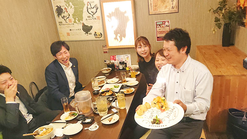 7月は専務のバースデー!