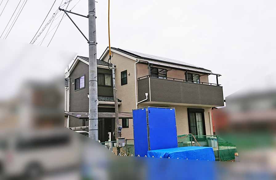 福岡県直方市のＩ様邸にてオール電化工事をさせていただきました。