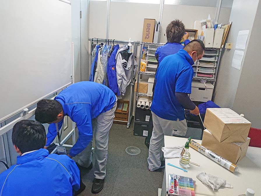 2019年仕事納めの大掃除
