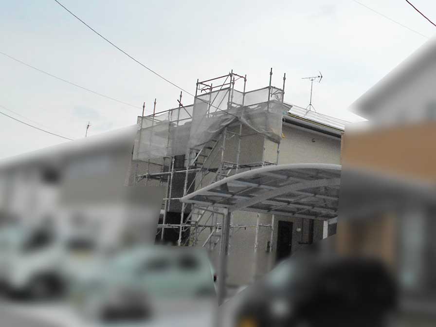 福岡県飯塚市のＫ様邸にて太陽光発電システムの設置工事をしました！