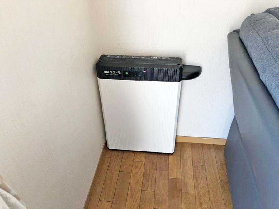 福岡県大野城市のＳ様邸にて蓄電システム設置工事をさせていただきました。