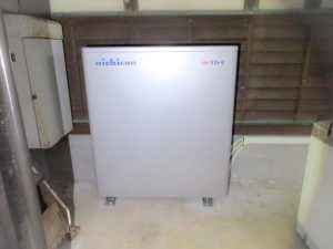 福岡県宗像市のA様邸にて、蓄電システムを設置しました≪蓄電池≫