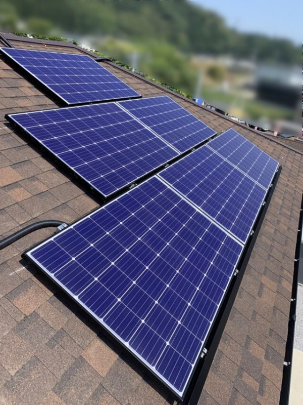 宮崎県宮崎市Y様邸にて、太陽光発電システムを設置しました！《施工後》