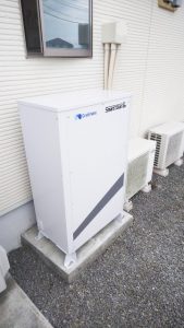 宮崎県延岡市のK様邸にて、蓄電システムを設置しました≪本体≫