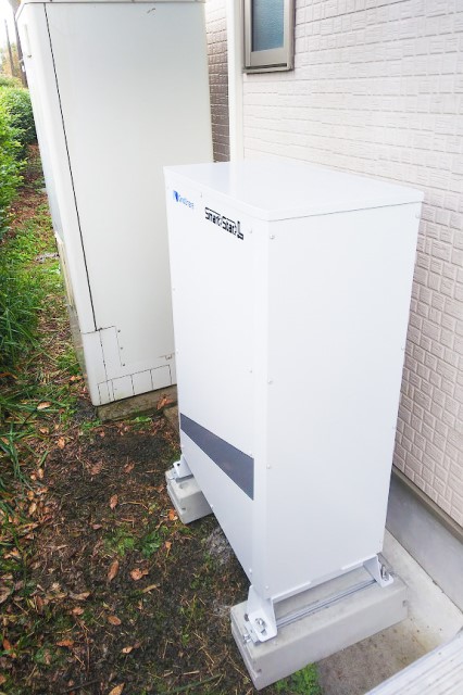 鹿児島県姶良市のO様邸にて、蓄電システムの設置をしました！