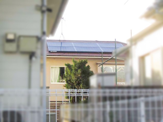 福岡県大野城市のF様邸にて、太陽光発電システムを設置しました！