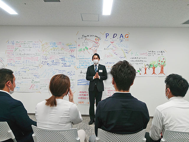 自分の人生理念について考える研修
