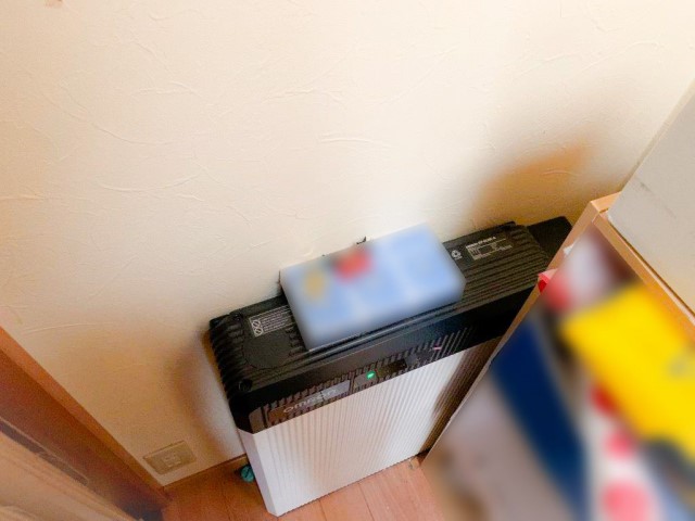 福岡県飯塚市のW様邸にて、蓄電システムを設置しました≪本体≫