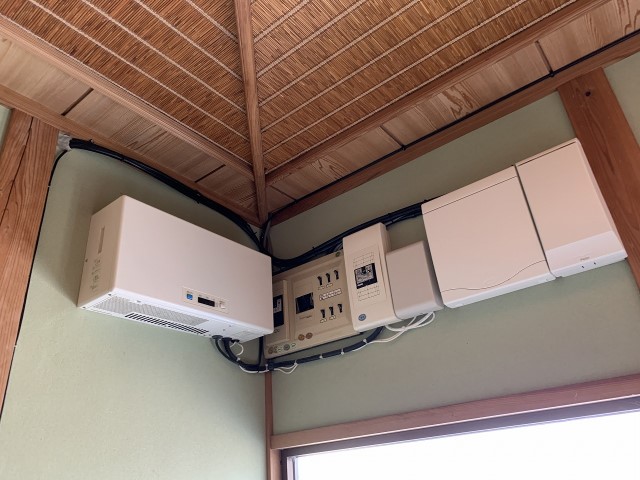 佐賀県唐津市のS様邸にて蓄電システムを設置しました≪分電盤≫